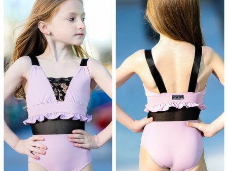 *Oh La La Dancewear - The Royal Leotard - Child (OLL244-BSH) - Blush Discount