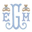 Fill Stitch Bear Monogram Hot on Sale