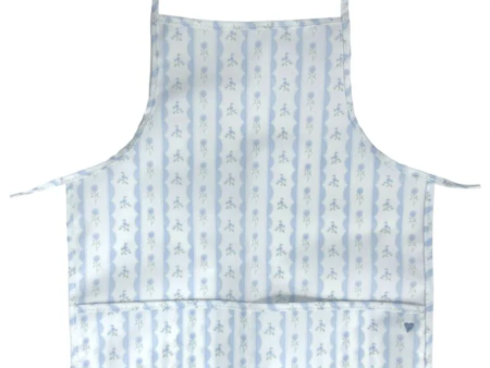 Blue Ribbon Floral Apron Supply