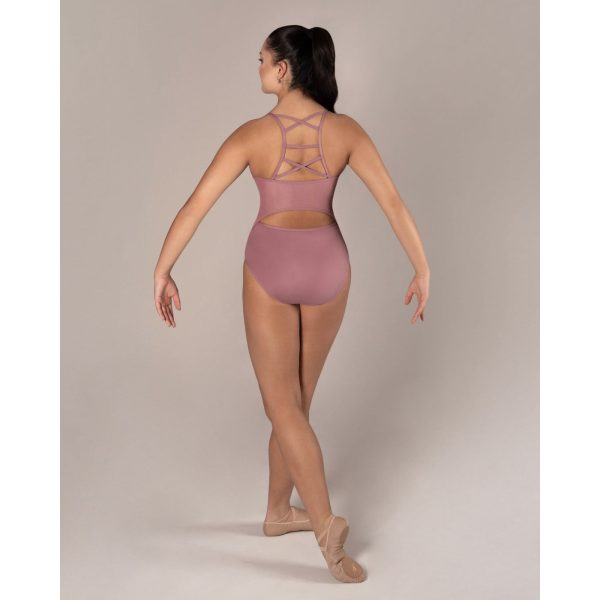 Energetiks - Isabelle Zip Leotard - Adult (IAL138T2) - Mauve For Sale