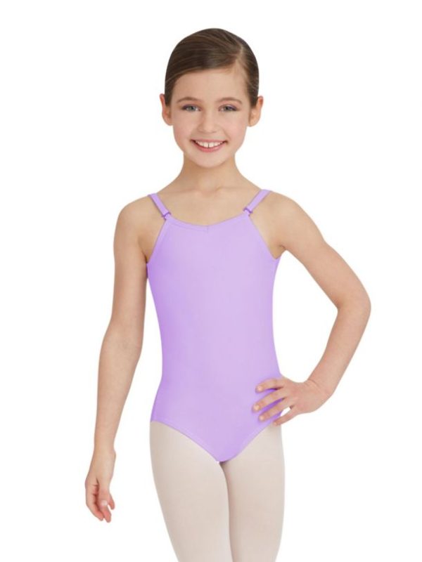 Capezio - Basics Camisole Leotard w Adjustable Straps - Child (TB1420C) - Vibrant Violet Online Hot Sale