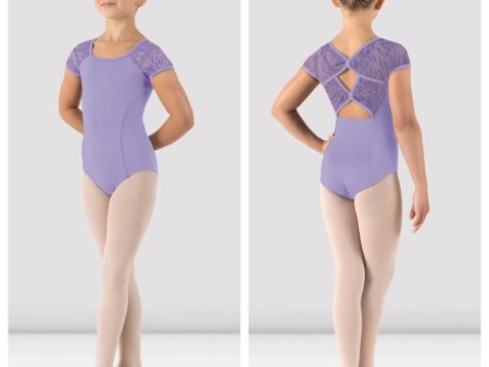 *Bloch - Macy Cap Sleeve Leotard - Child (CL1075) - Lilac (GSO) Fashion