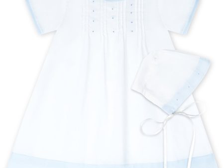 *PRE-ORDER* 1956 Daygown Set - White Blue Online Sale