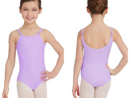 Capezio - Basics Camisole Leotard w Adjustable Straps - Child (TB1420C) - Vibrant Violet Online Hot Sale