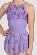 Bloch - High Neck Skirted Leotard - Child (CL5257) - Lilac Online Sale