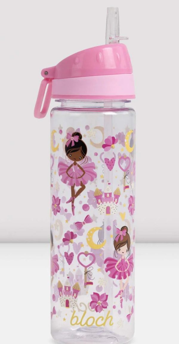 Bloch - Ballerina Water Bottle (A0649) - Pink For Sale