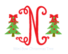 Mini Bow Christmas Tree Sale