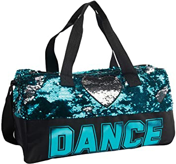 Danz N Motion - Sequin Dance Heart Bag (B842TRQ) - Turquiose (GSO) Sale