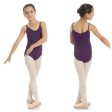 Energetiks - Katherine Camisole Leotard - Child Adult (CL75-AUB AL75-AUB) - Aubergine Online Hot Sale