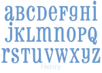 Henry  Font - First Name Cheap