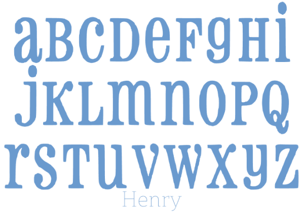 Henry  Font - First Name Cheap