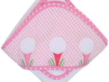 Golf Hooded Towel Set - Pink Supply