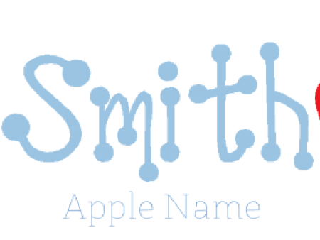 Apple Name Monogram Online