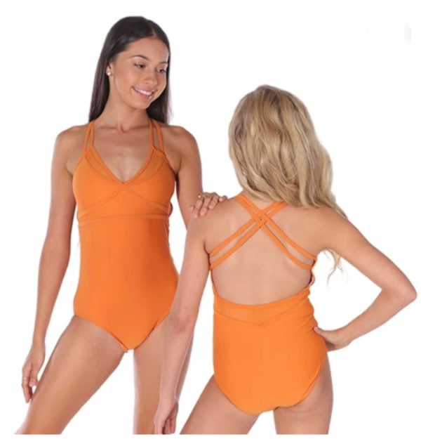 Cosi G - Elemental Leotard - Child (3362) - Marmalade FINAL SALE on Sale