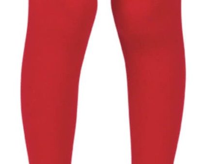 Smooth Microfiber Tights - Red (1445) Supply