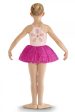 Bloch - Heart Mesh Ruffle Hem Tutu - Child (CR8111) - Hot Pink FINAL SALE Online now