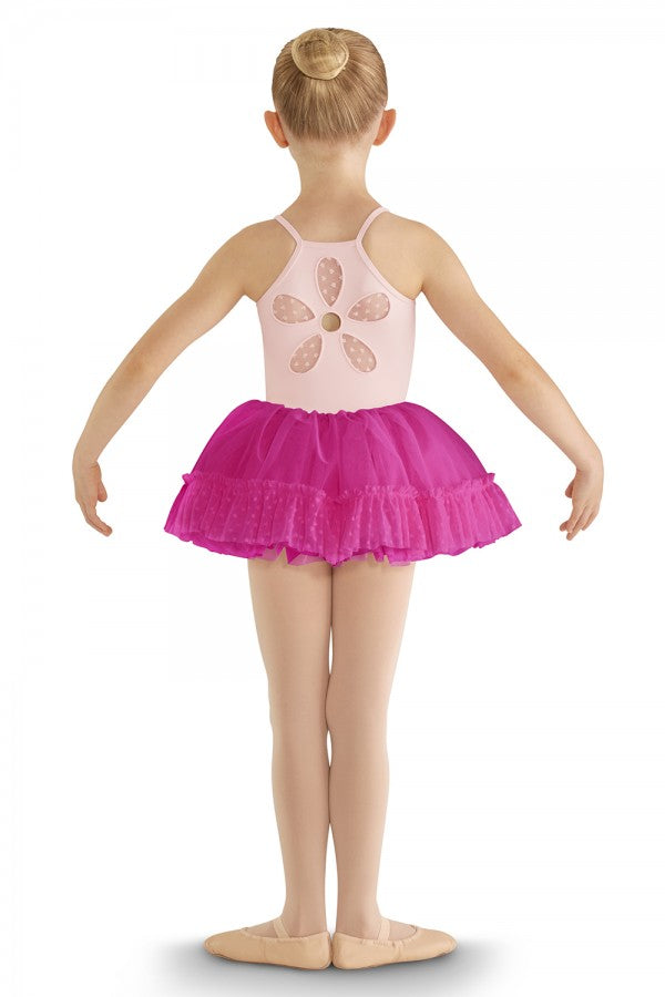 Bloch - Heart Mesh Ruffle Hem Tutu - Child (CR8111) - Hot Pink FINAL SALE Online now