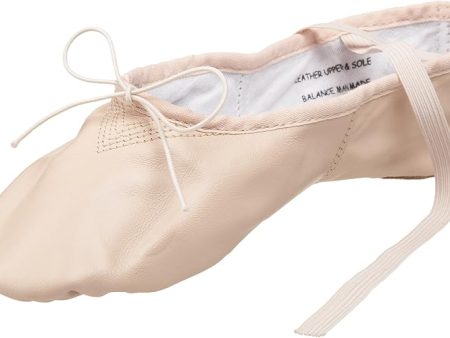 Capezio - Leather Cobra Ballet Shoes - Adult (2033) - Light Pink - Final Sale For Cheap