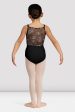 *Bloch - Brooke Petal Scoop Neck Mesh Back Leotard - Child (CL5247) - Black Online