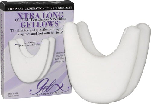 Pillows for Pointes - Xtra Long Gellows Toe Pillows (GELX) Fashion