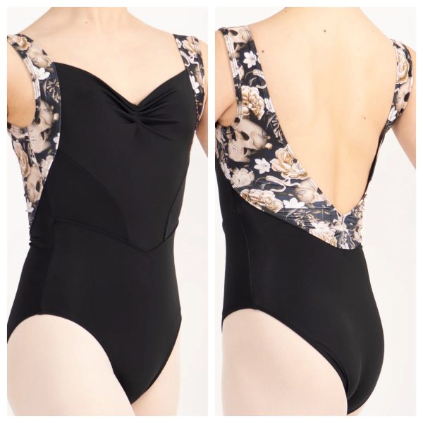 Danse De Paris - Isla Leotard - Adult (L0029L) - Squelette Blanc FINAL SALE Supply