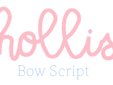 Kelli Bow Font Discount