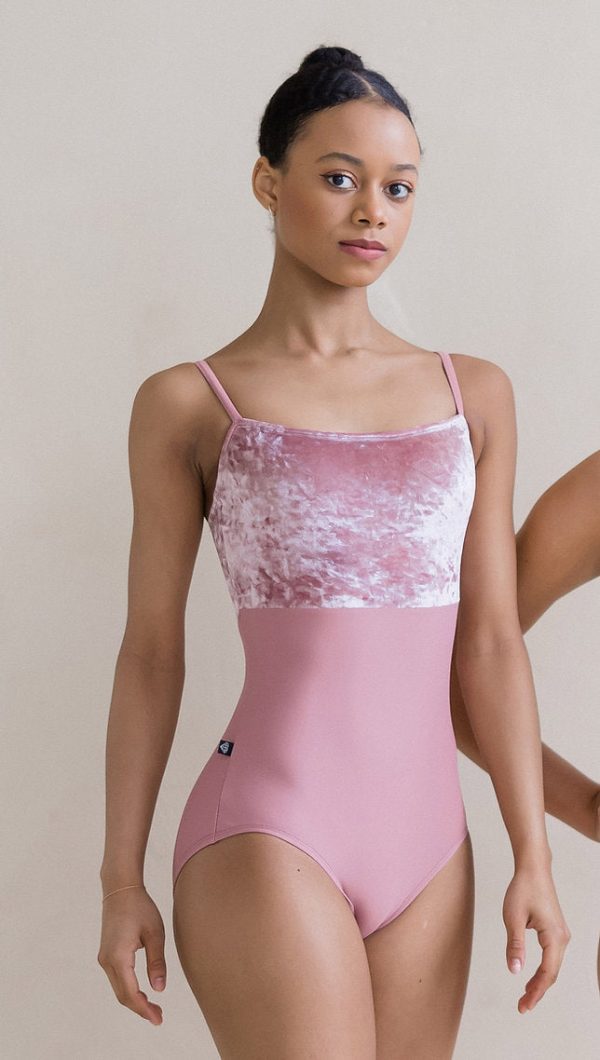 Jule Dancewear - Tiara Leotard - Adult (TI2) - Rose Velvet For Sale