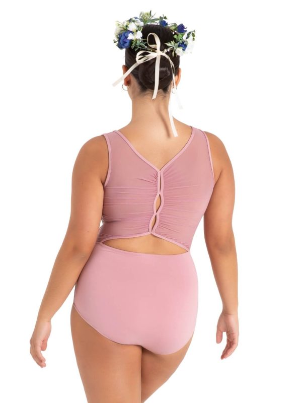 *Capezio - Wildflower Marigold Mesh Back Leotard - Child Adult (12088C 12088W) - Lilas Online