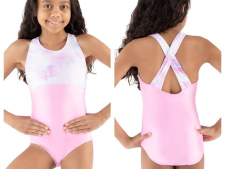 Capezio - Pixel Pop Star Swirl Leotard - Child (12200C-GRL) - Galaxy Medium Pink Sale