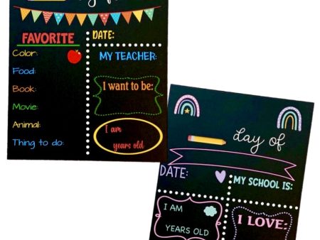 Back to School Chalkboard For Cheap