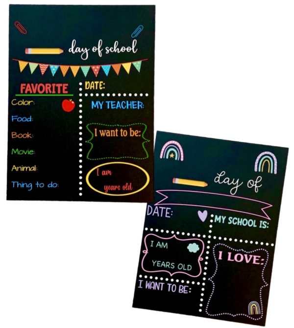 Back to School Chalkboard For Cheap