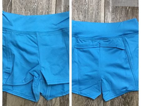 Capezio - Studio Collection Short with Built in Brief - Child (SE1081C) - Turquoise For Discount