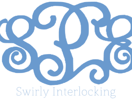 Swirly Interlocking Monogram For Discount