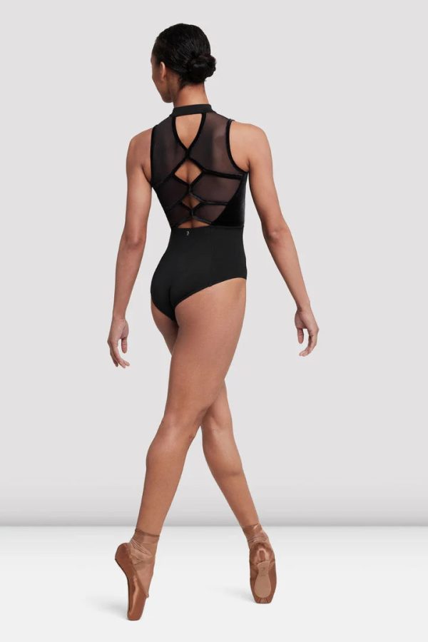 Bloch - Elosie Zip Front Leotard - Adult (L5287) - Black Supply