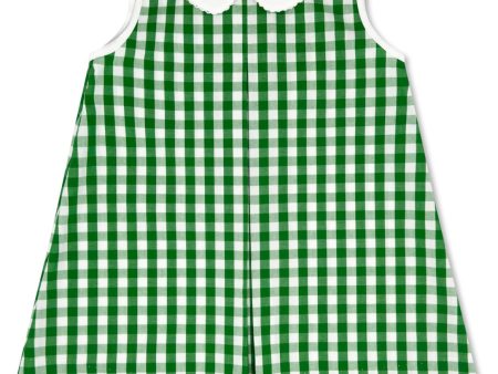 *PRE-ORDER* Caroline Dress - Augusta Green Gingham Fashion