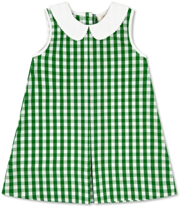 *PRE-ORDER* Caroline Dress - Augusta Green Gingham Fashion