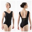 Ballet Rosa - Triomphe V-Neck Tank Leotard - Adult (1220MFA) - Noir Online