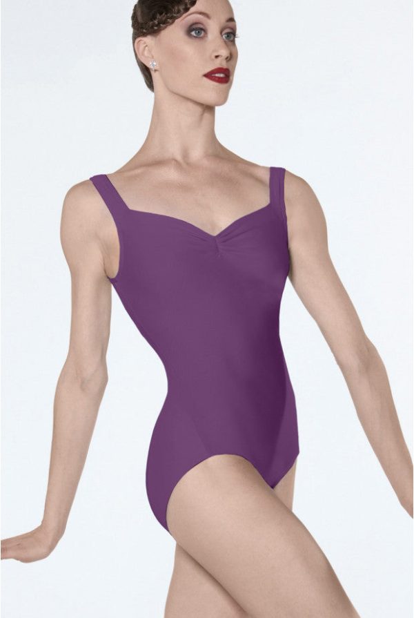 Wear Moi - Faustine Leotard - Child Adult - Prune Cheap