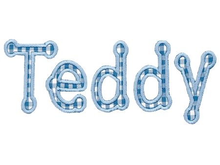 Teddy Applique Monogram Online Hot Sale