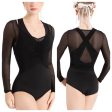 Capezio - Wildflower Meadow Mesh Top - Adult (12094W) - Black Hot on Sale