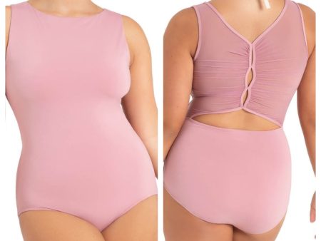 *Capezio - Wildflower Marigold Mesh Back Leotard - Child Adult (12088C 12088W) - Lilas Online