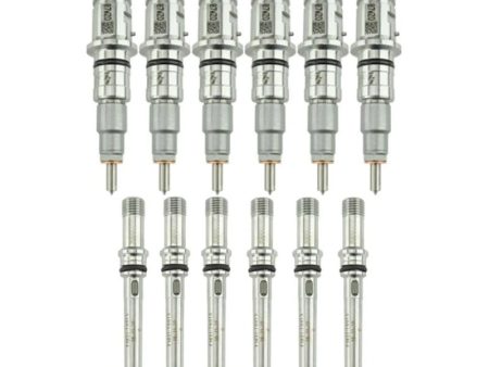 Industrial Injection 07.5-12 Cummins 6.7L Reman Stock Injector Pack w  Connecting Tubes - Set of 6 Online now