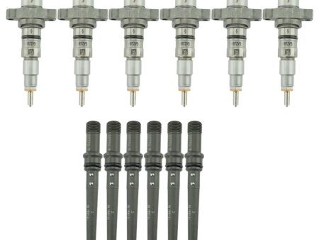 Industrial Injection 04.5-07 Dodge Cummins 5.9L Reman Stock Injector w  Connecting Tubes Fashion